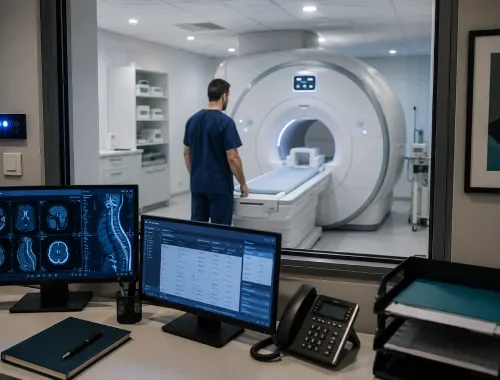 Diagnostic scan booking coordinated for a solicitor-led medico-legal case